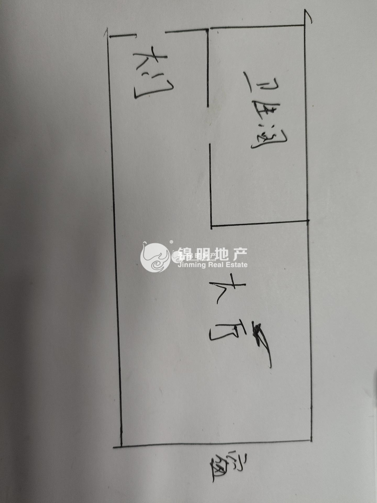 蓬莱公园黄浦新苑58平米写字楼出租