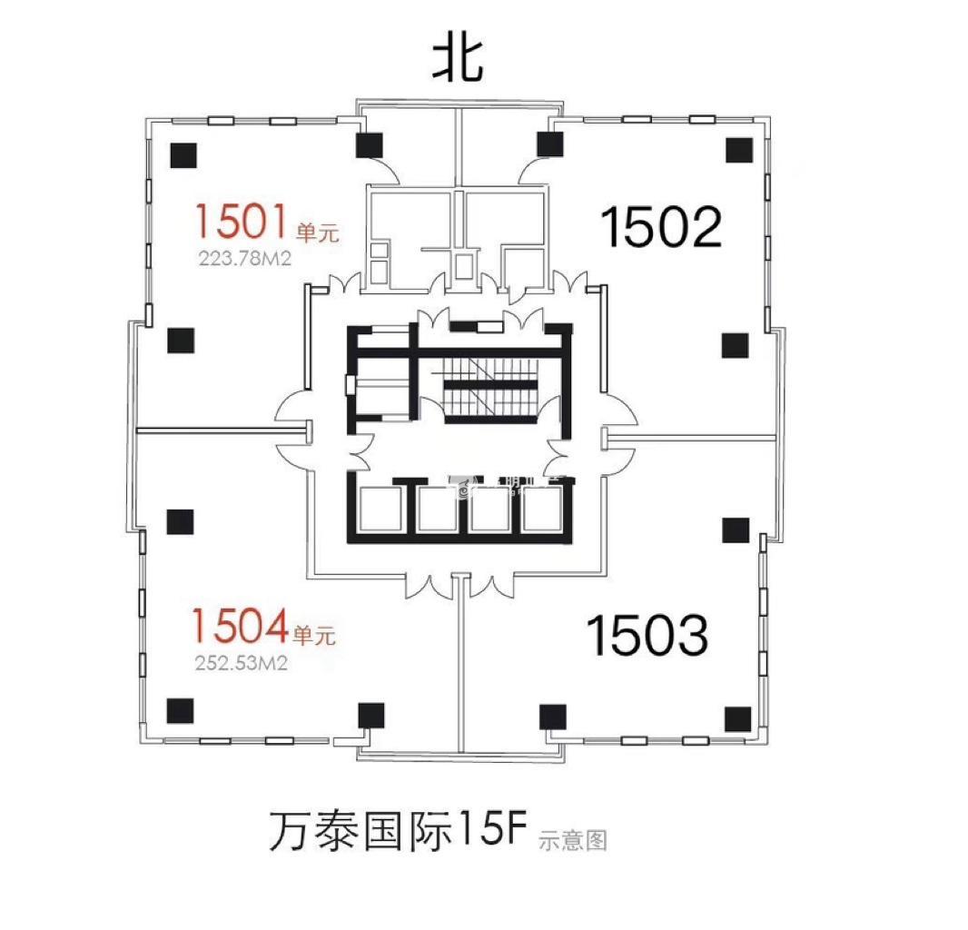 静安寺万泰国际223平米写字楼出租