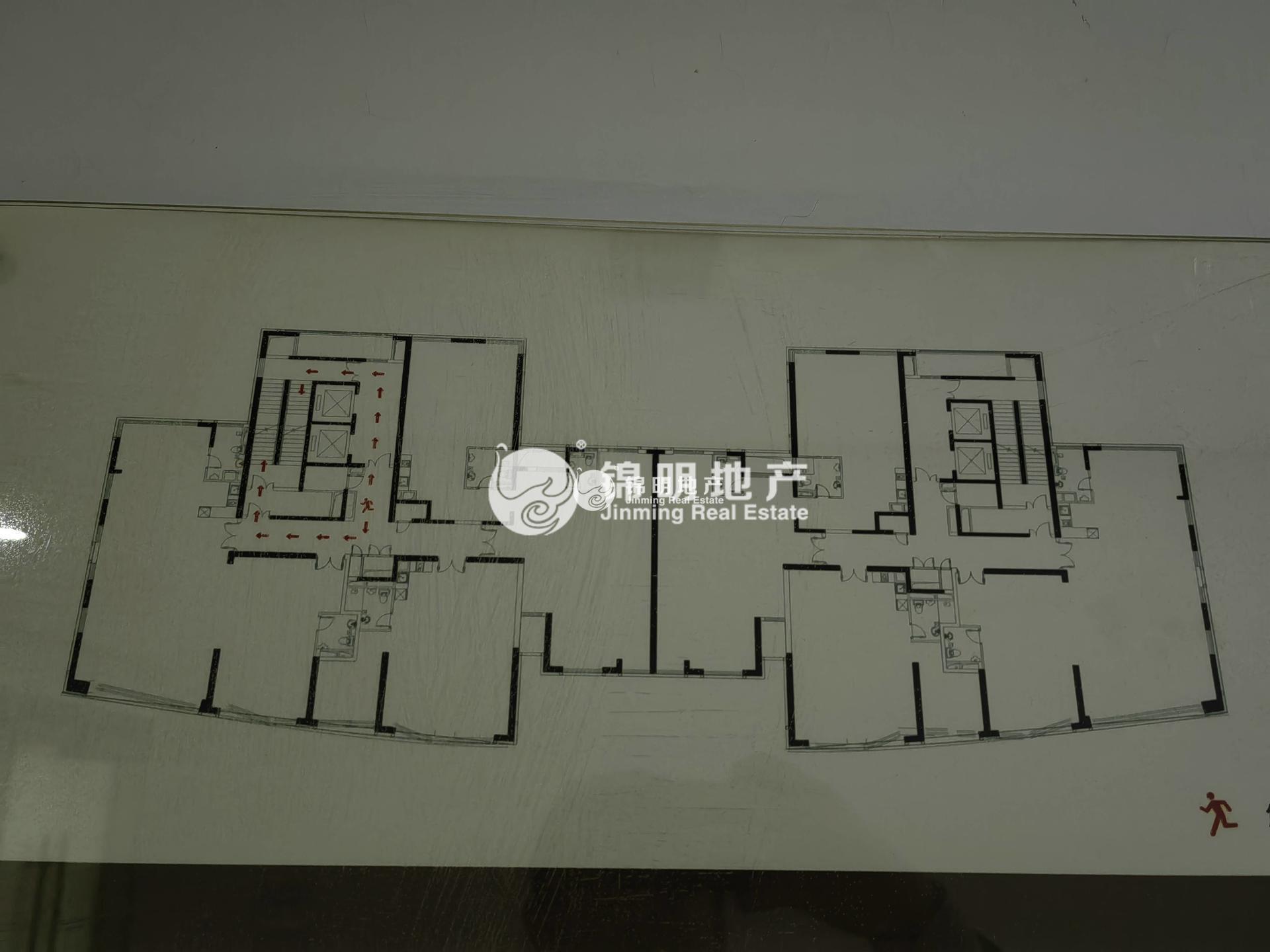 长风国盛中心110平米写字楼出租