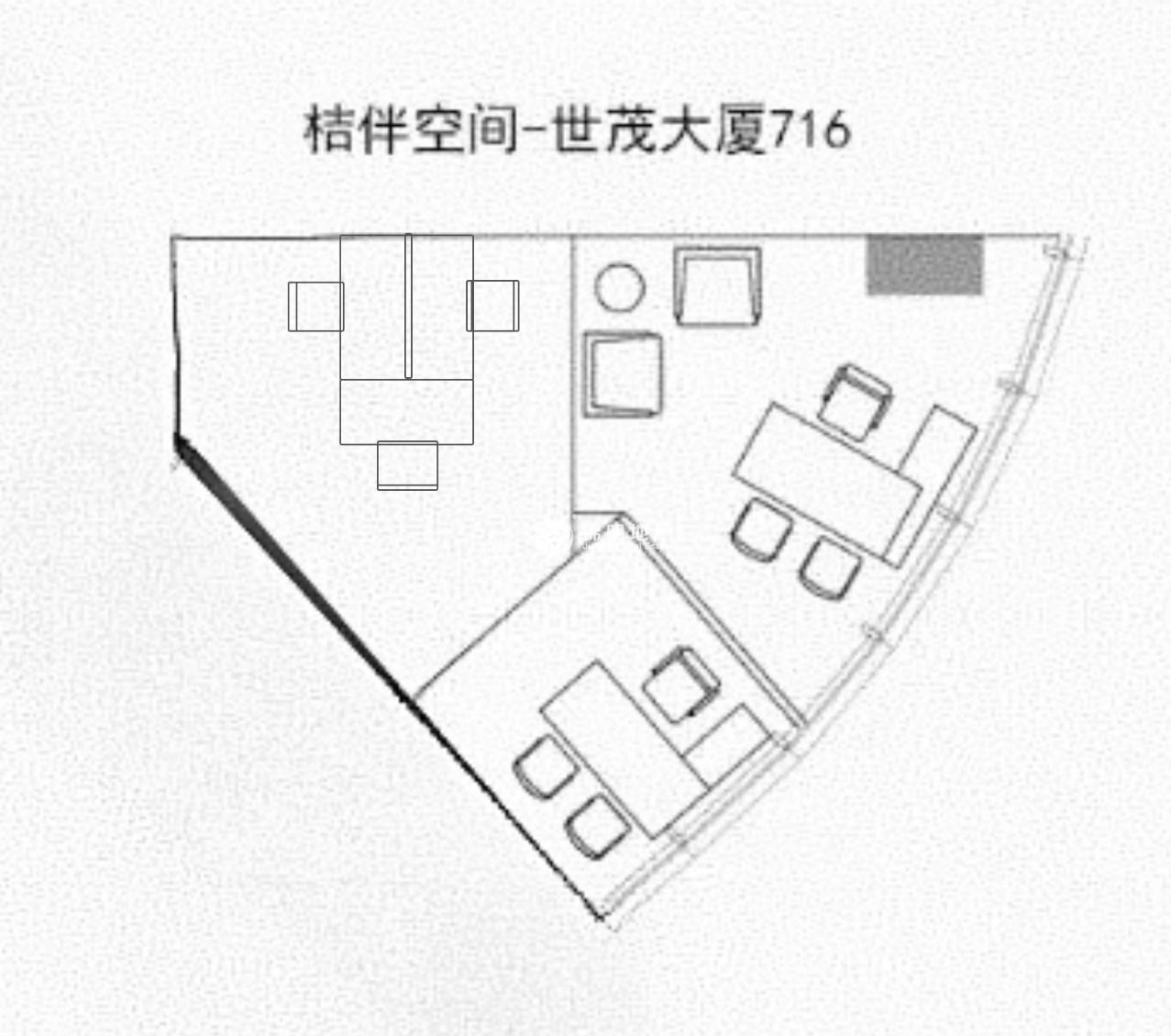 陸家嘴上海世茂大廈100平米寫字樓出租