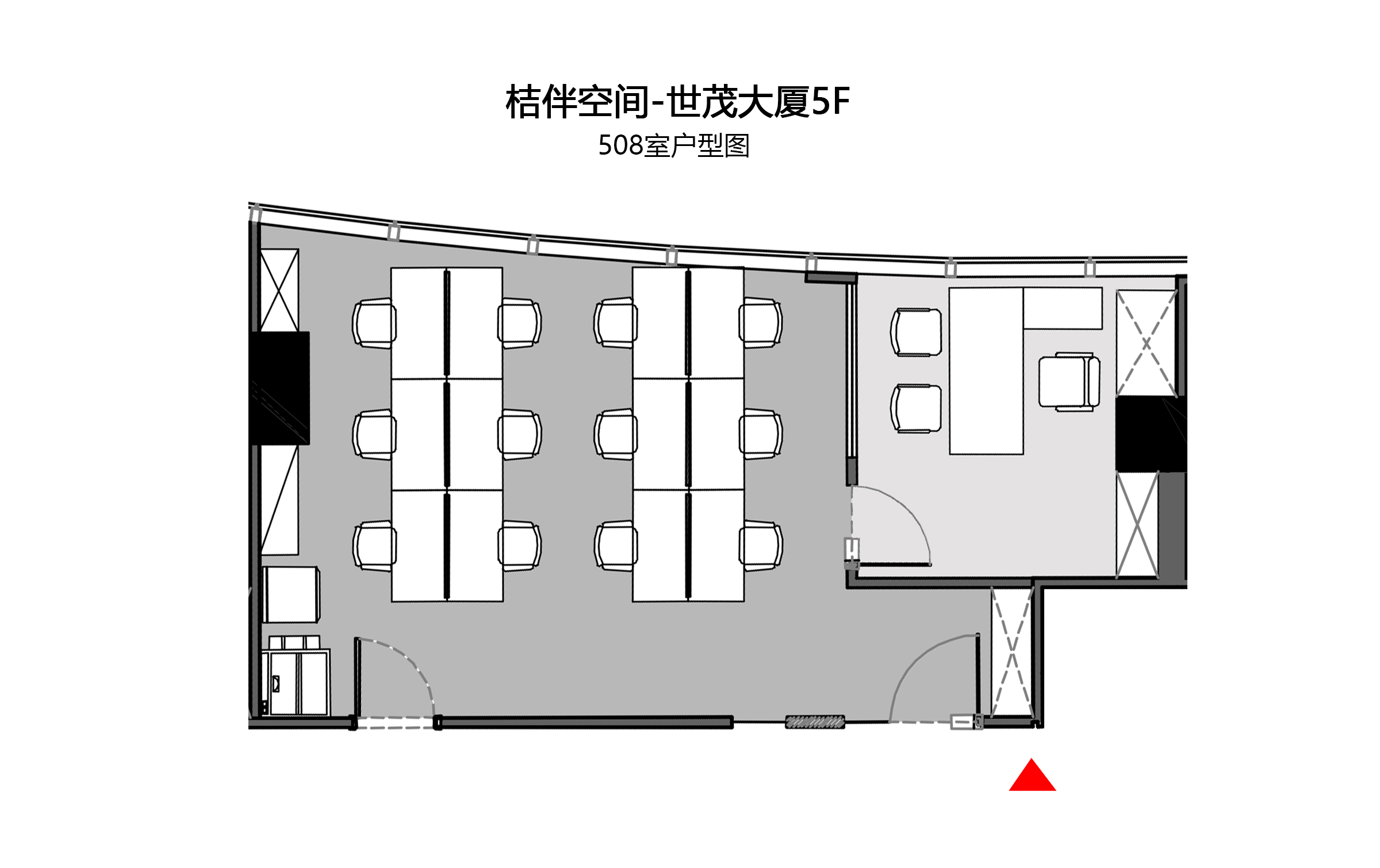 陸家嘴上海世茂大廈104平米寫字樓出租