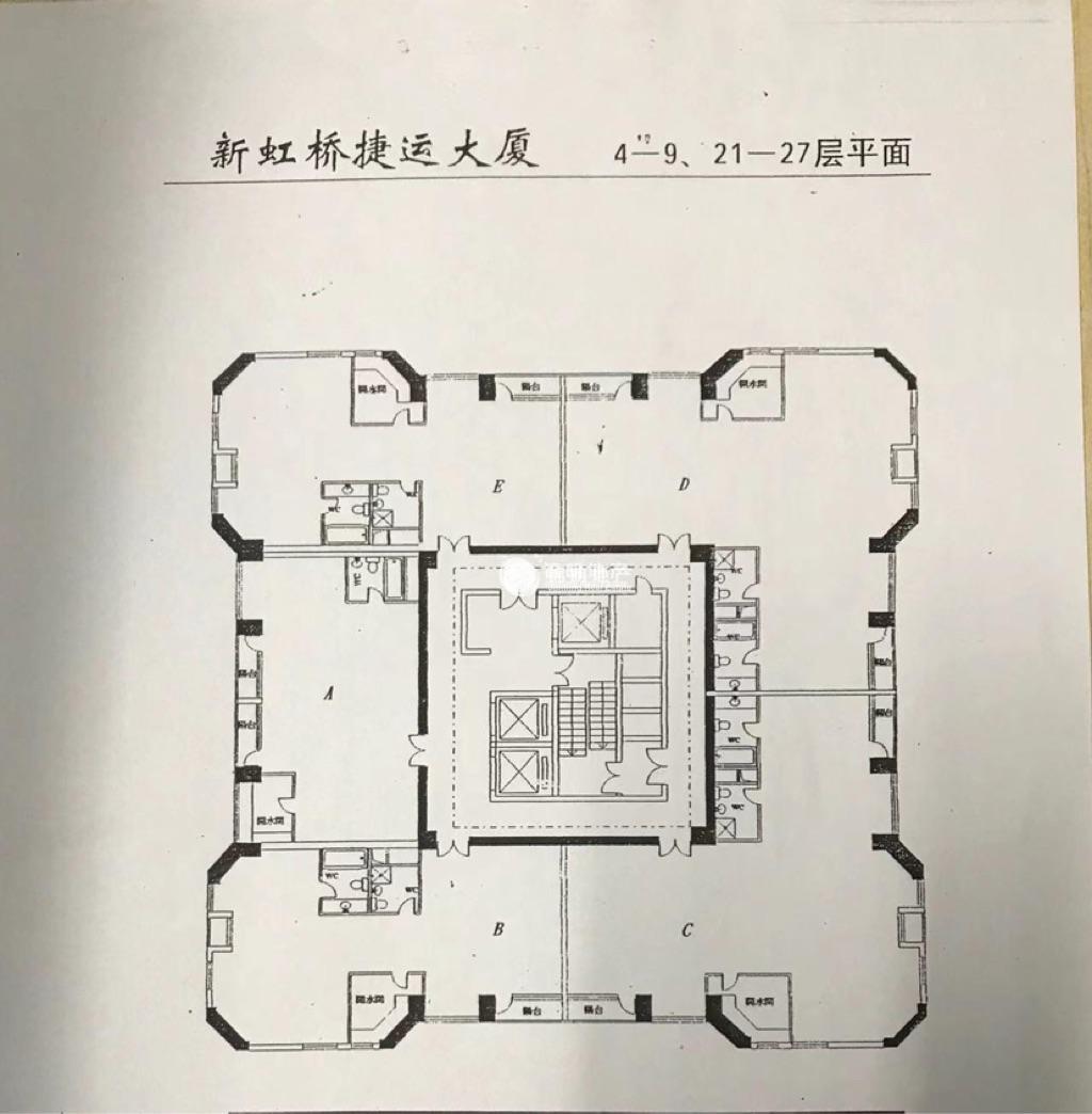 天山捷运大厦177平米写字楼出租