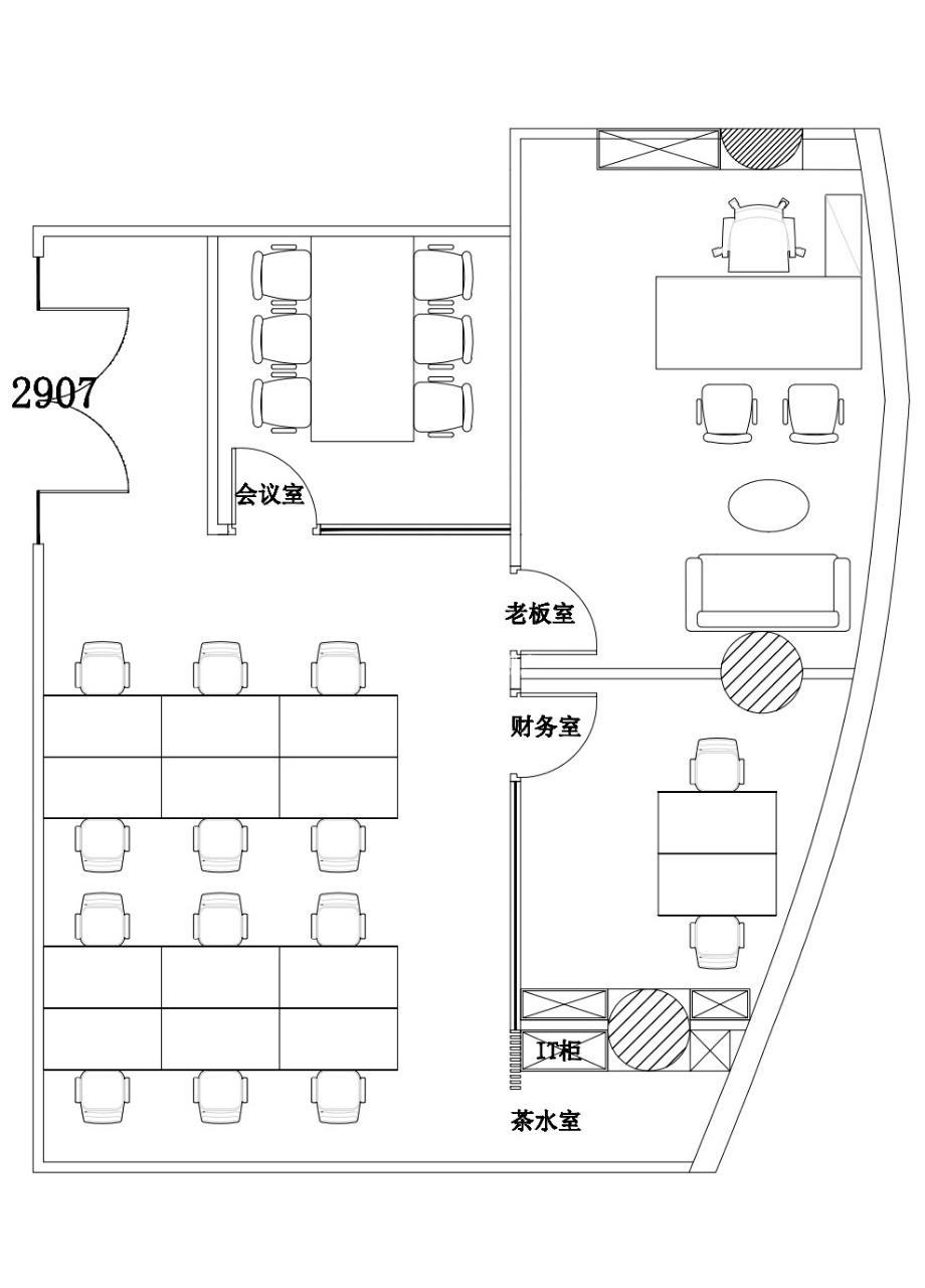 曹杨中关村科技大厦156平米写字楼出租