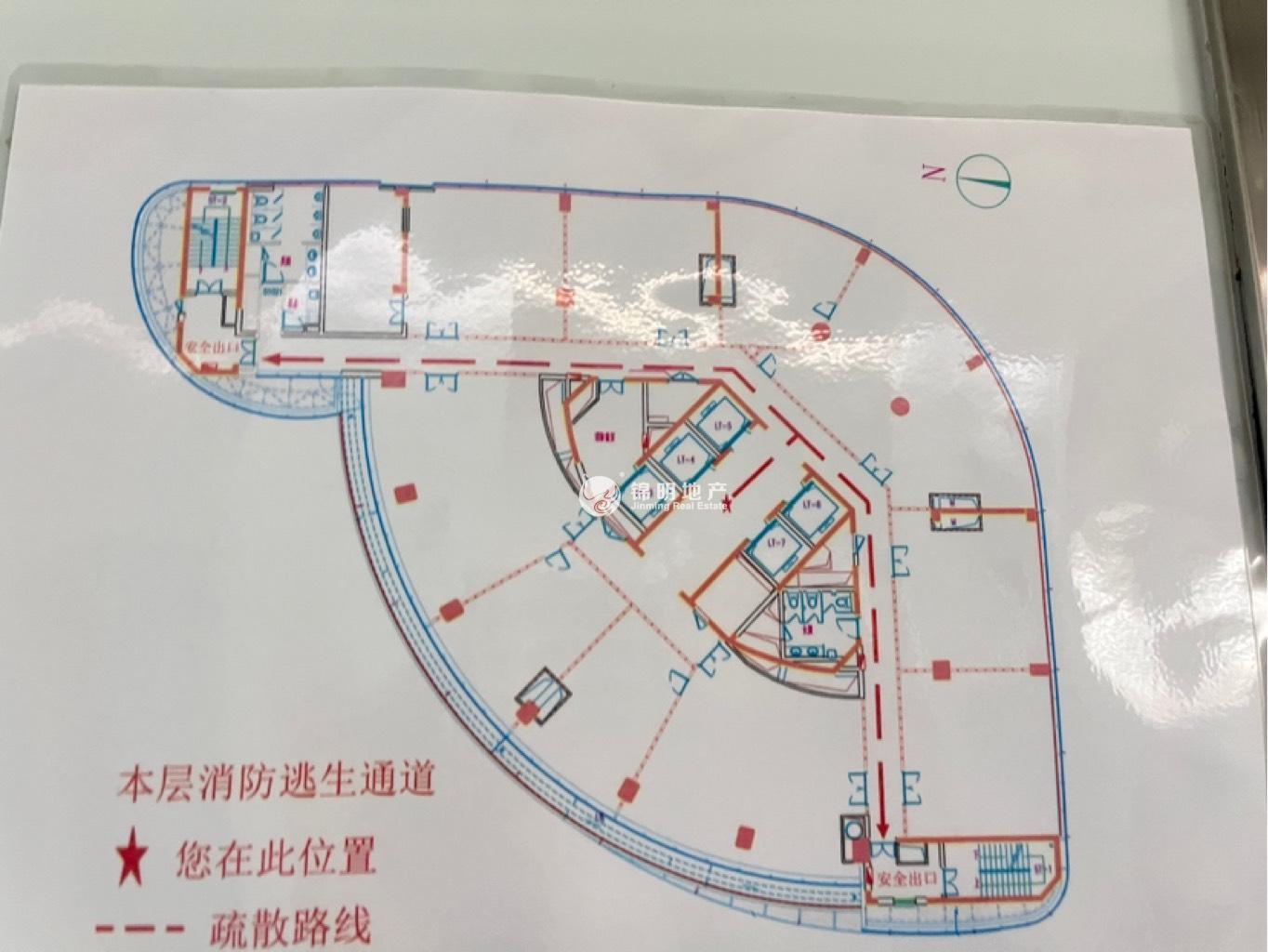 四川北路海泰国际大厦144平米写字楼出租