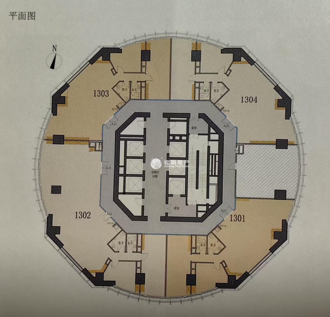 徐家汇建汇大厦312平米写字楼出租