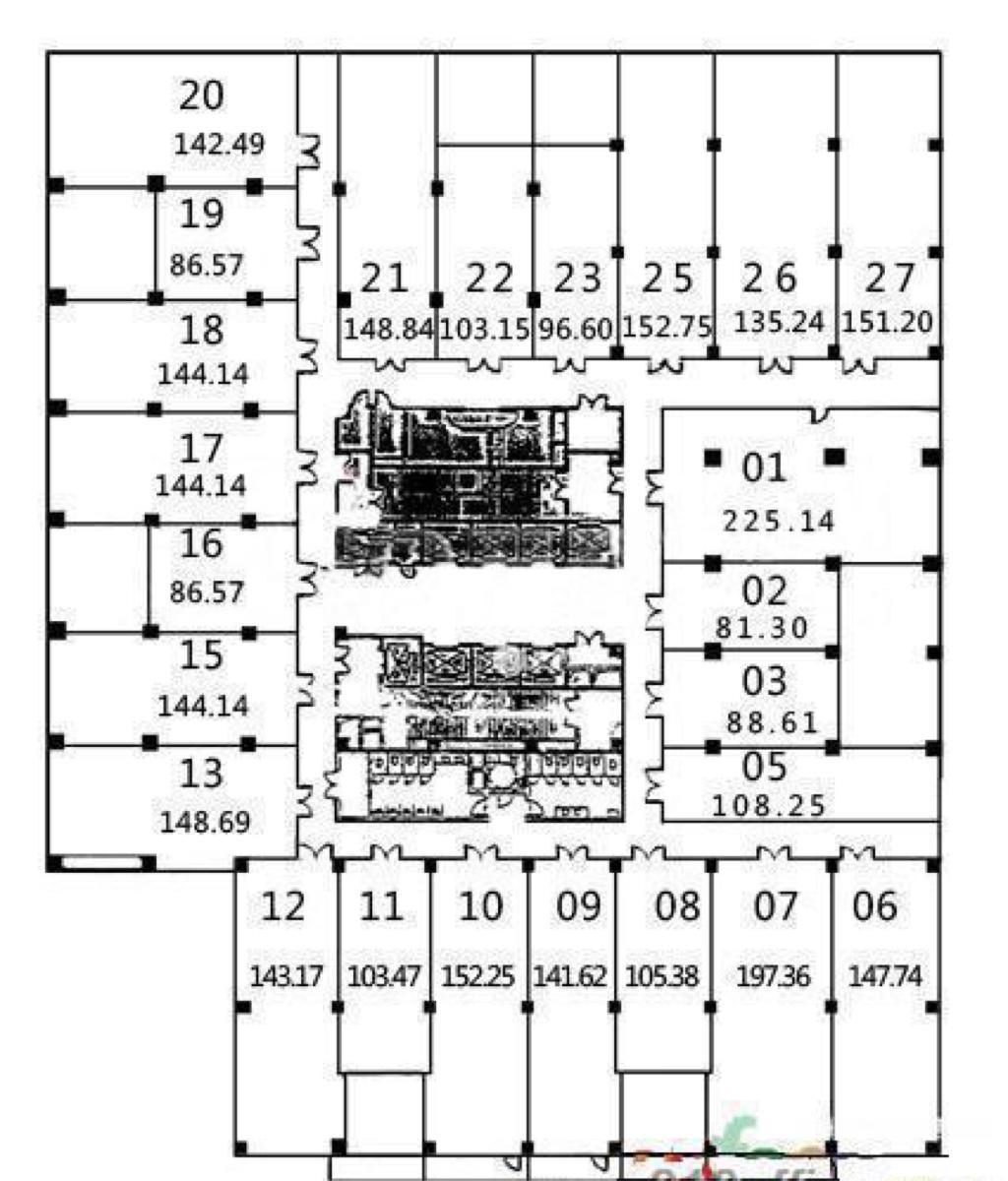 江宁路静安创展中心145平米写字楼出租