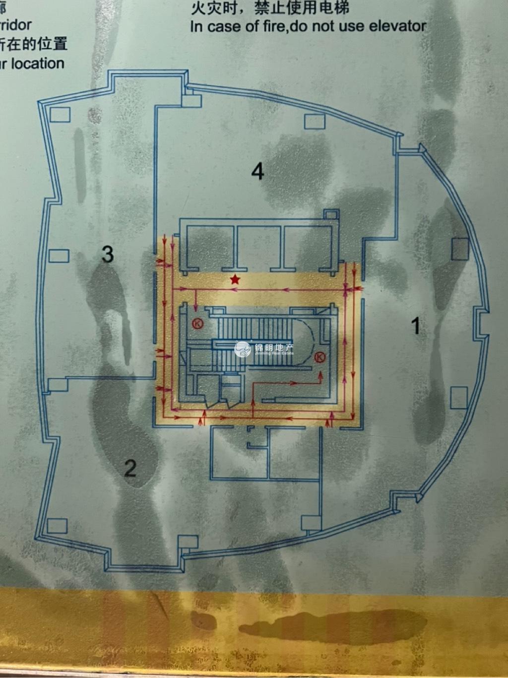 陆家嘴裕景国际大厦603平米写字楼出租