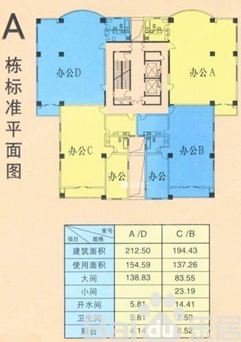 老西门永惠大厦195平米写字楼出租