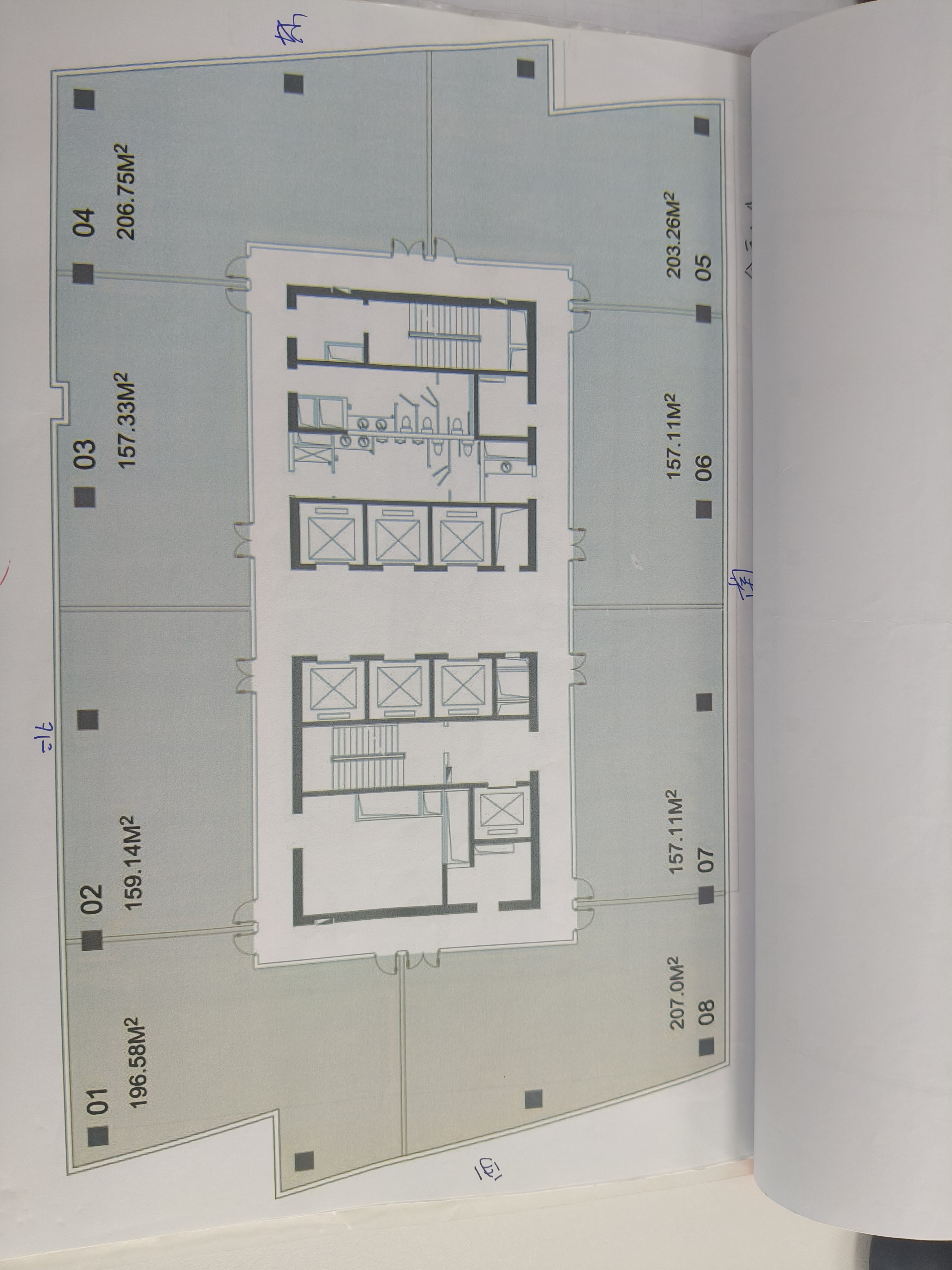 世博滨江绿地海外滩195平米写字楼出租