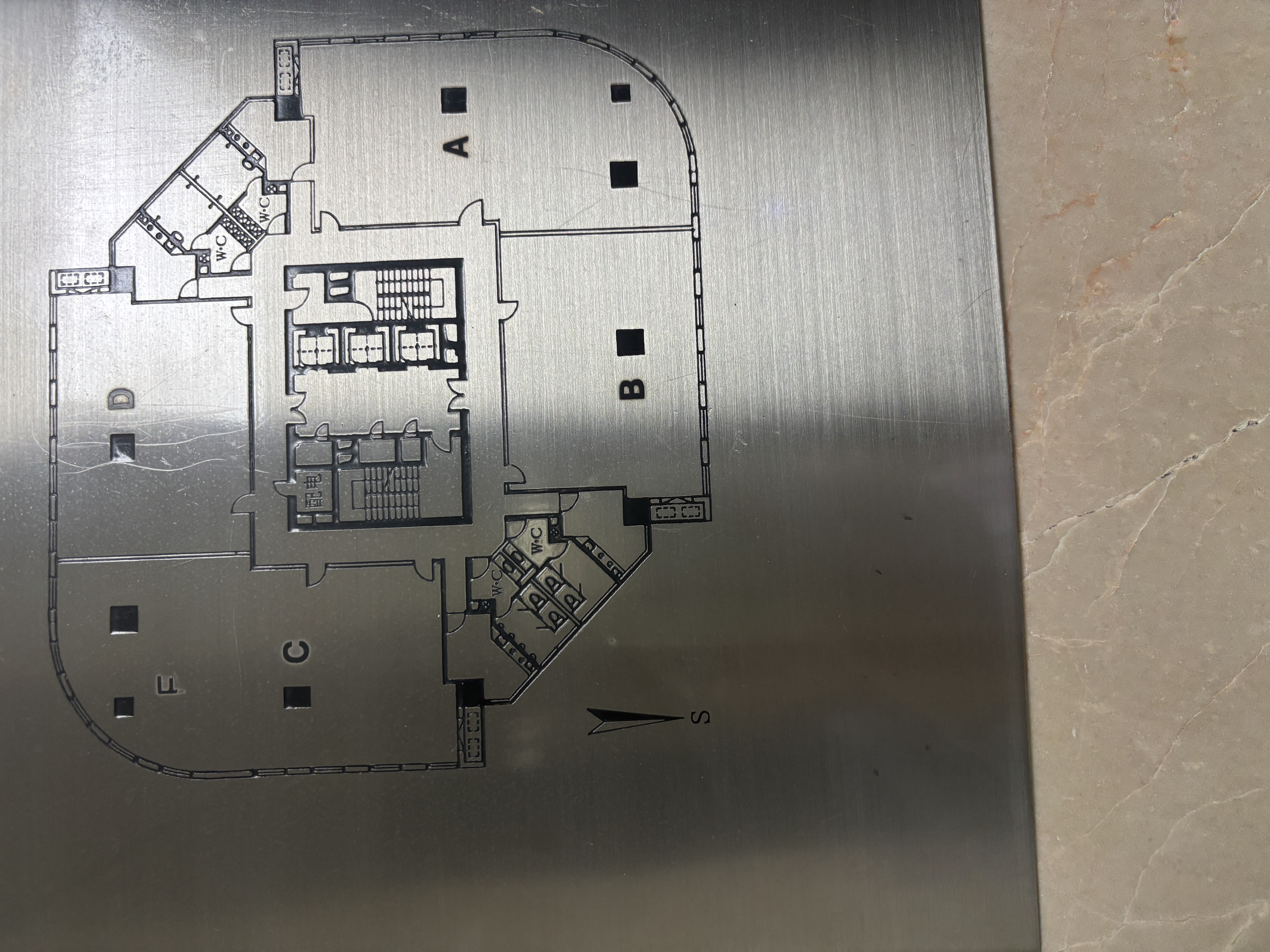 长寿路恒达大厦126平米写字楼出租