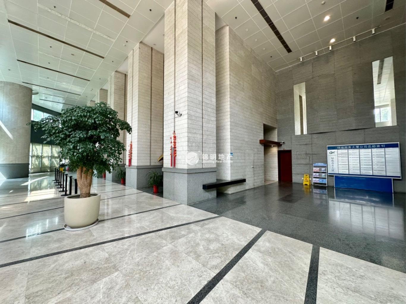 中山公园绿地商务大厦128平米写字楼出租
