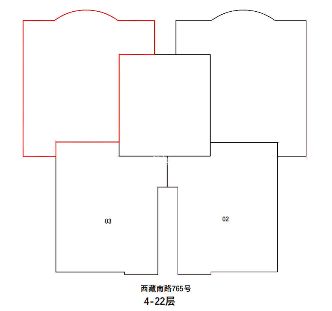 老西门永惠大厦215平米写字楼出租