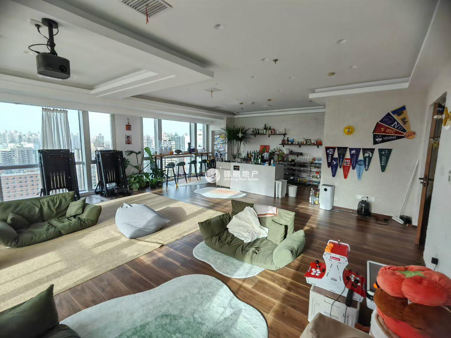 长寿路财富时代大厦105平米写字楼出租