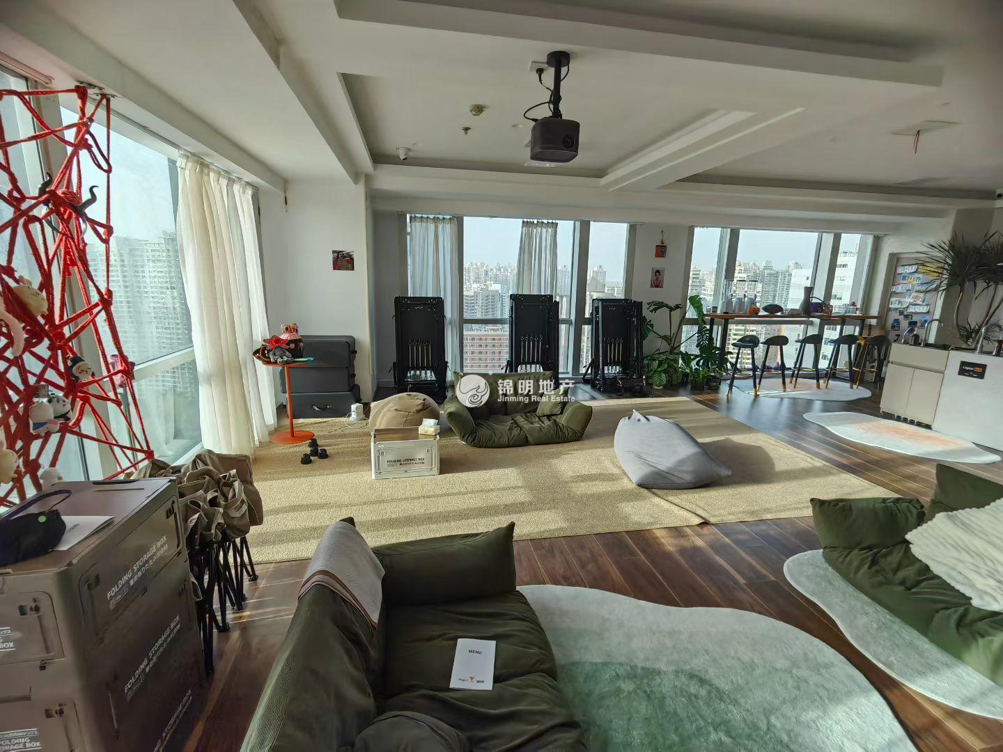 长寿路财富时代大厦105平米写字楼出租