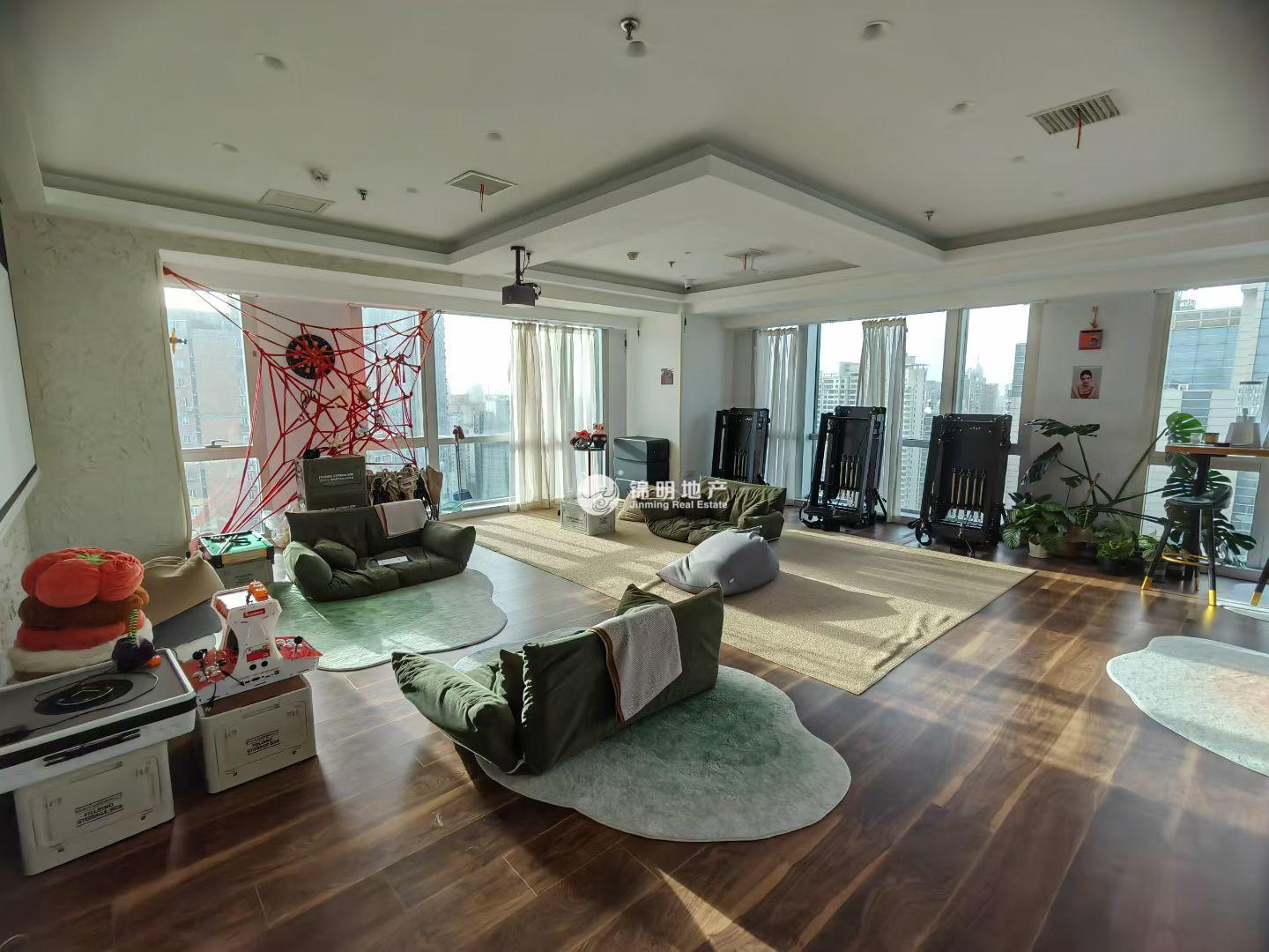 长寿路财富时代大厦105平米写字楼出租