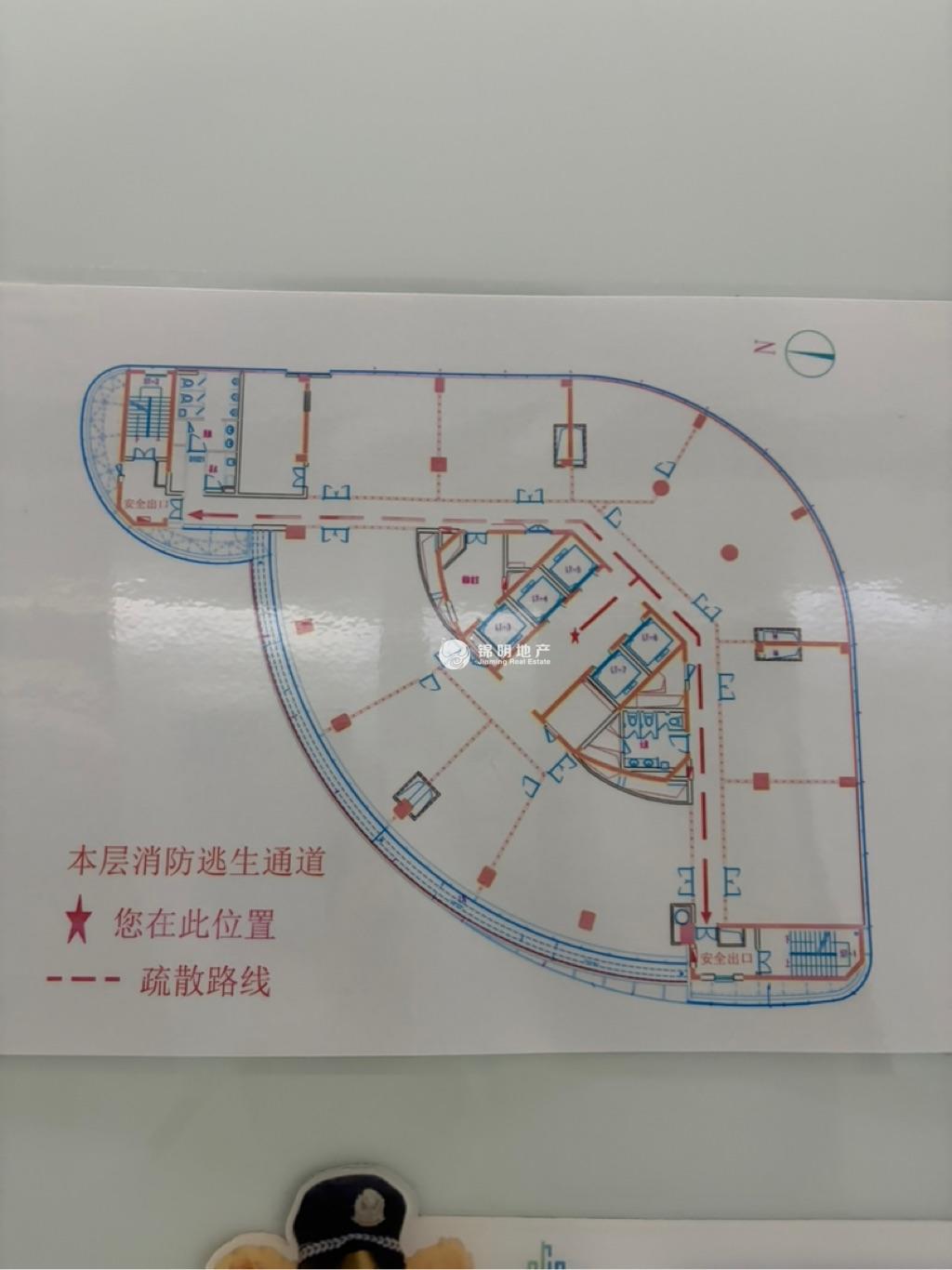 四川北路海泰国际大厦90平米写字楼出租