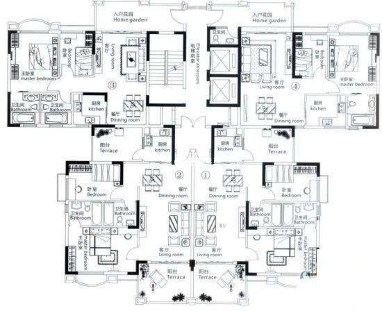 长寿路中环商务大厦102平米写字楼出租