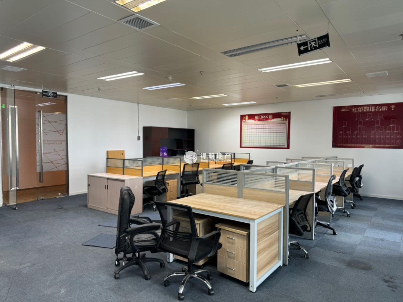 周家嘴路文通大厦160平米写字楼出租