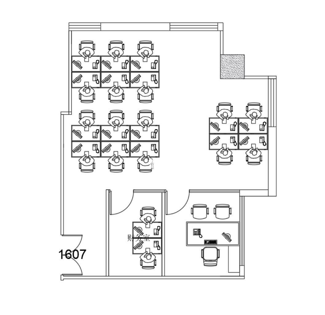 五角场新海商务大厦135平米写字楼出租
