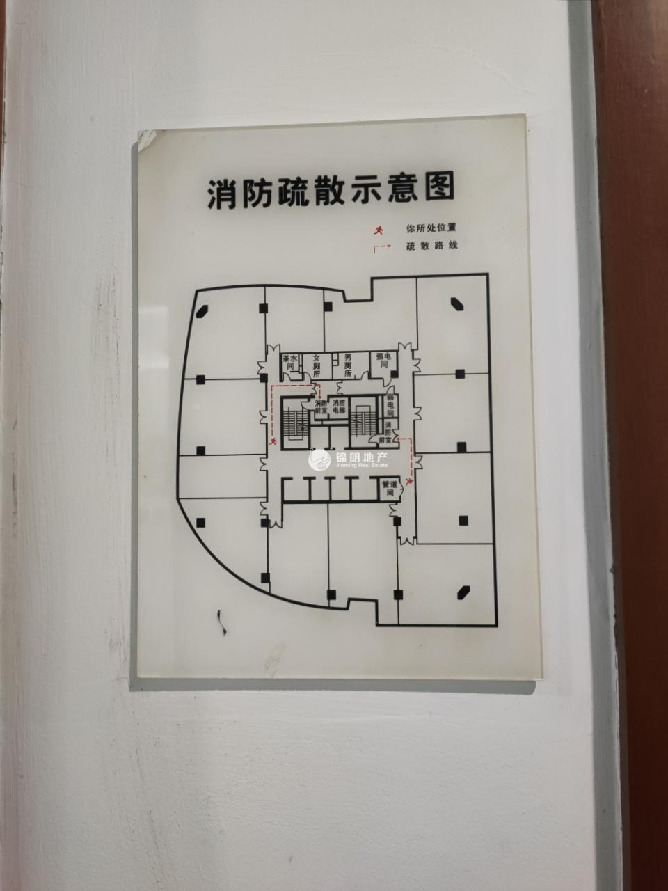 中山公园绿地商务大厦120平米写字楼出租