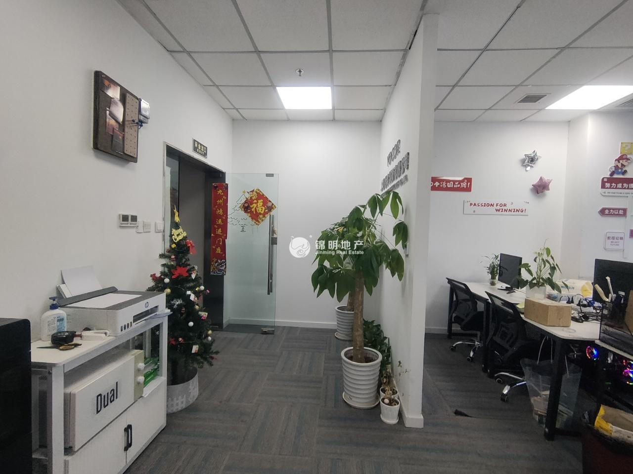 中山公园绿地商务大厦120平米写字楼出租