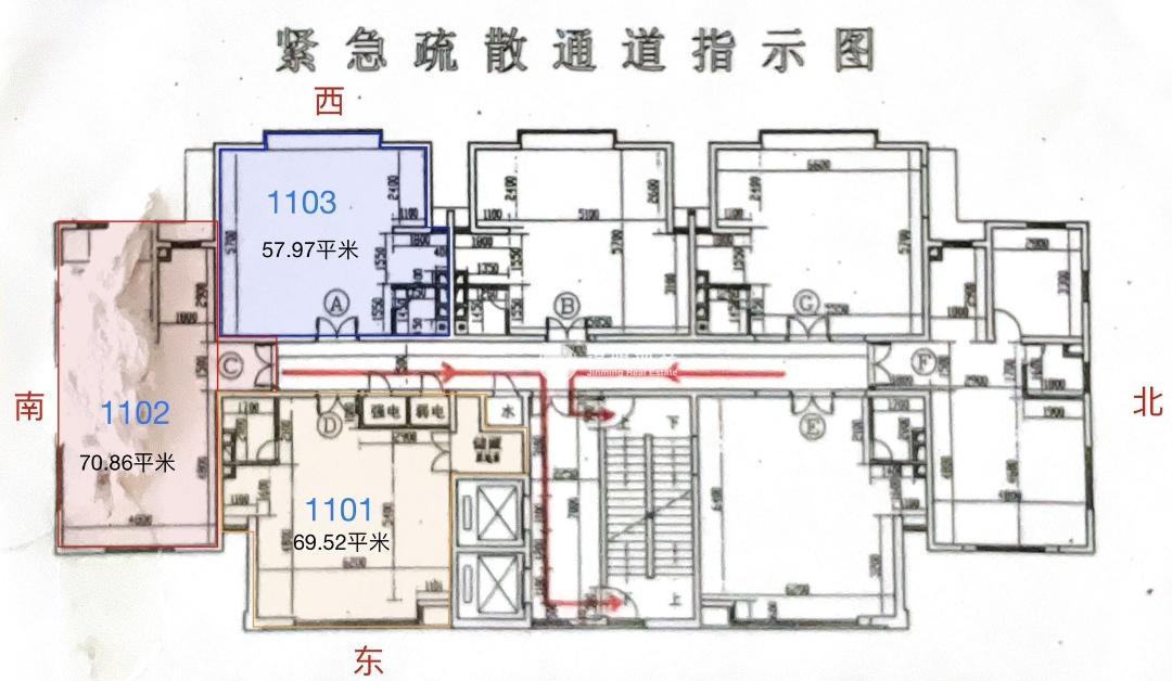 凉城香杉商务中心60平米写字楼出租