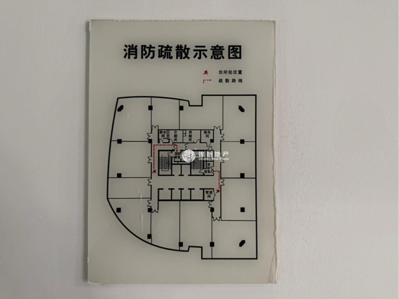 中山公园绿地商务大厦122平米写字楼出租