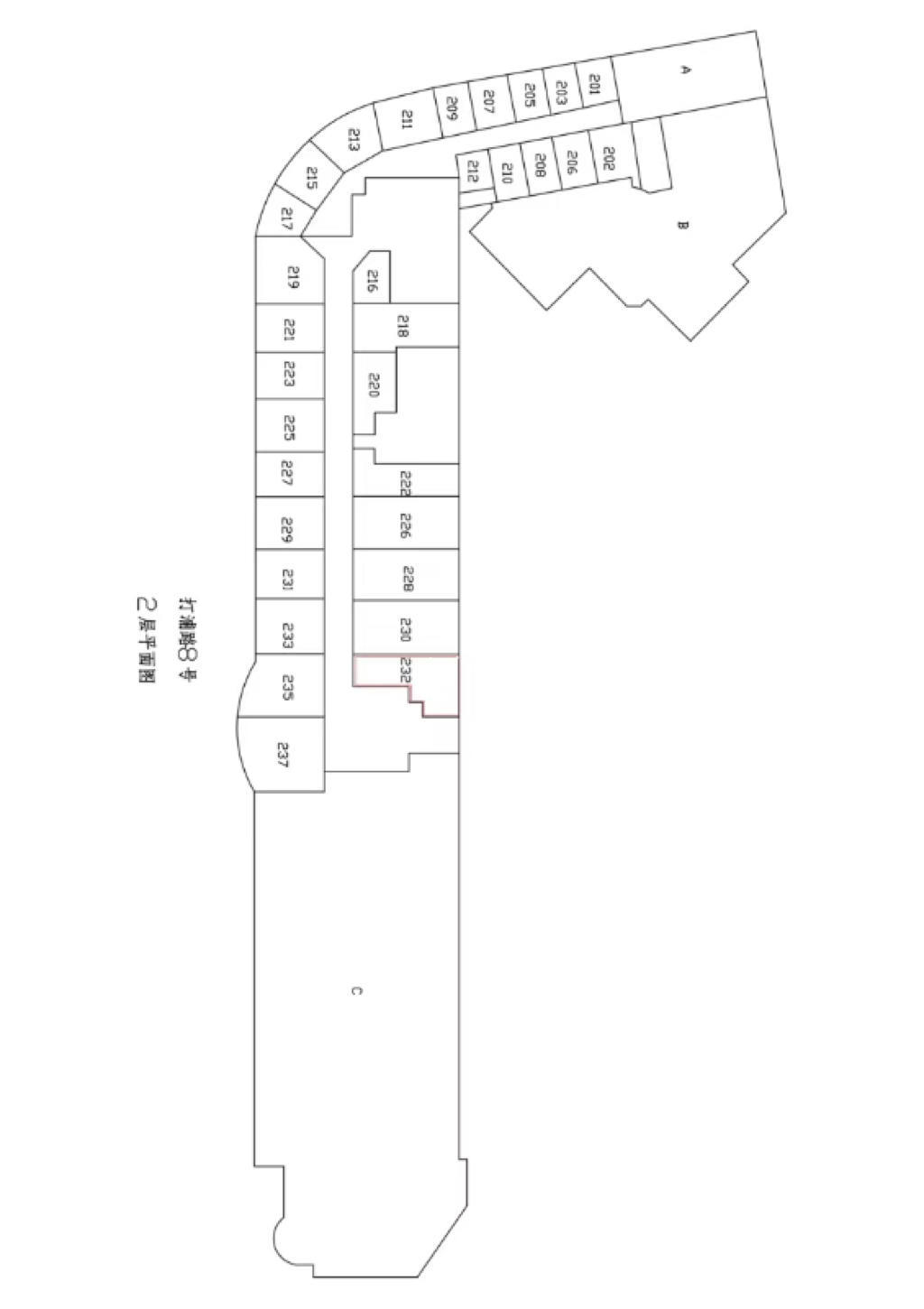 打浦桥海华商厦65平米写字楼出租