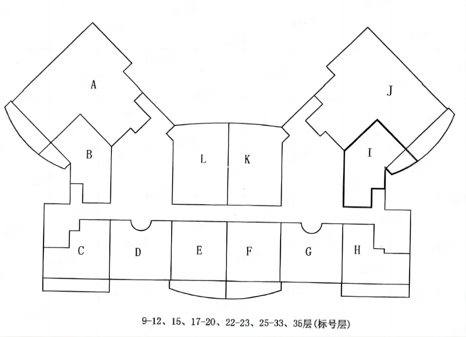 中山公园嘉利大厦88平米写字楼出租