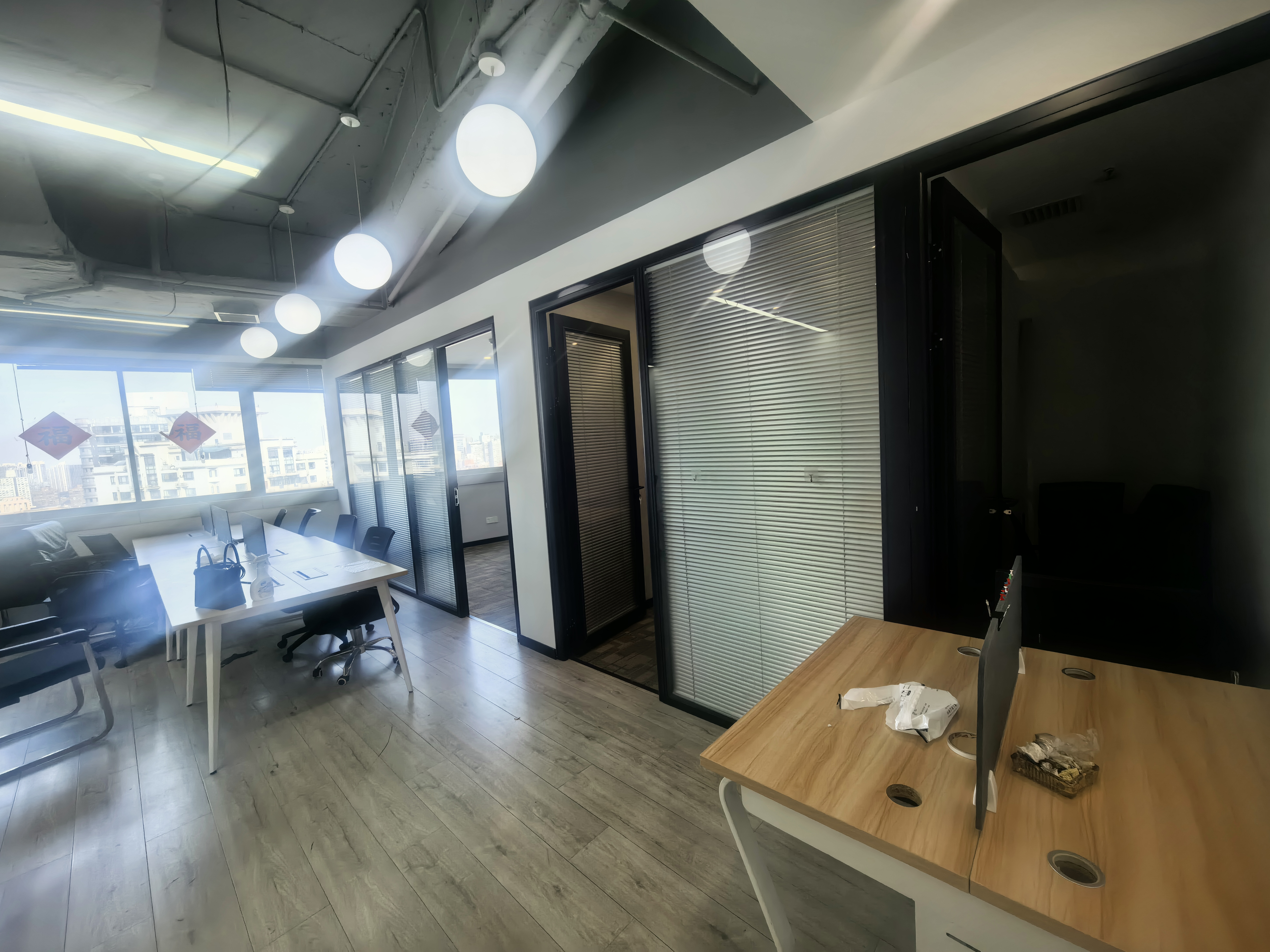 长寿路丽晶阳光大厦98平米写字楼出租