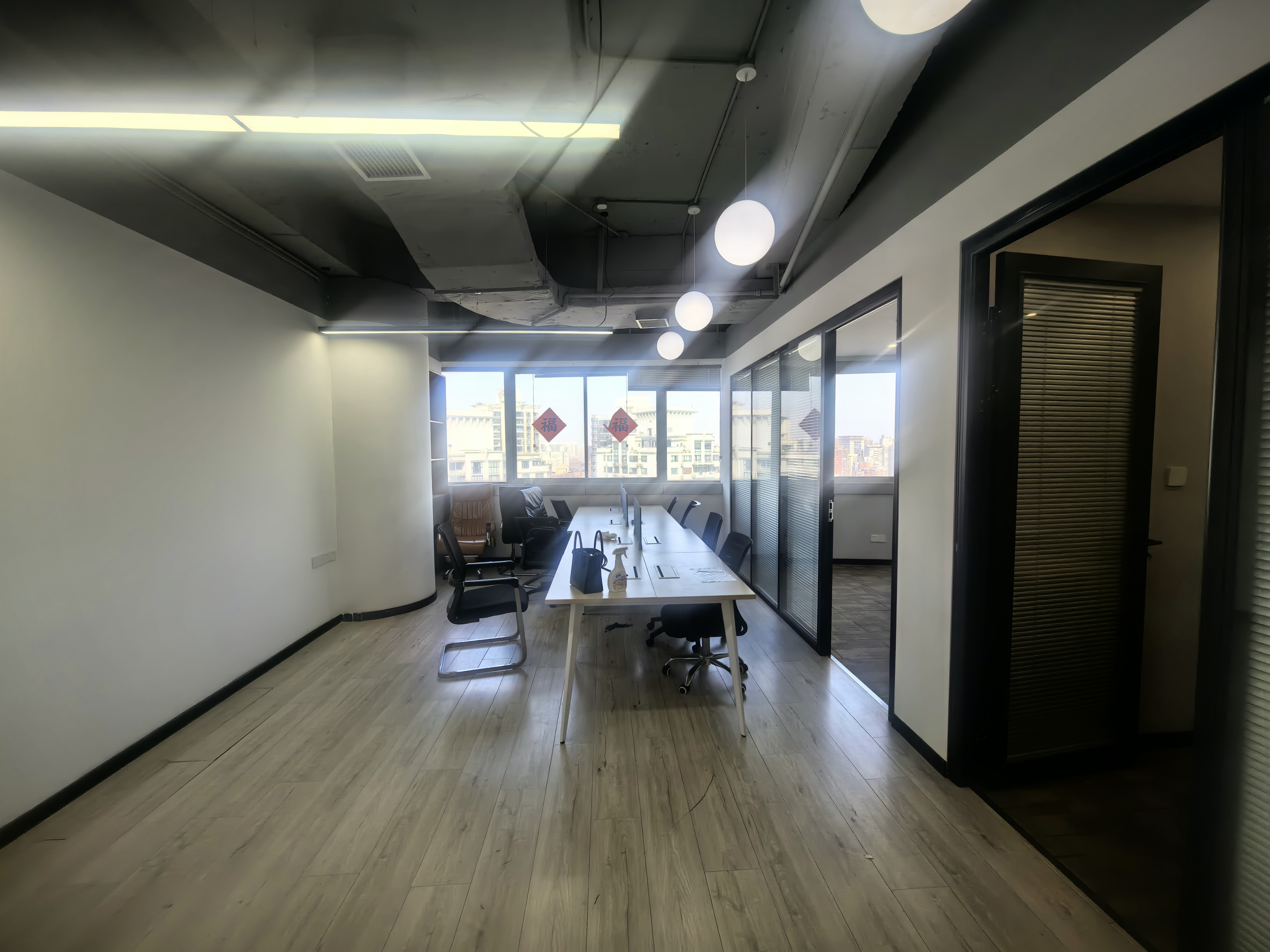 长寿路丽晶阳光大厦98平米写字楼出租