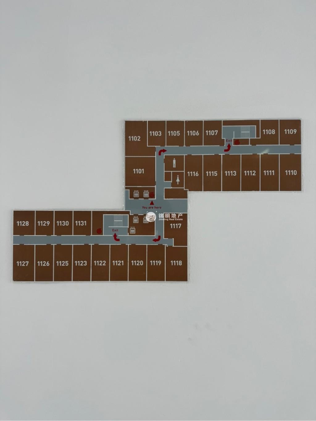 四川北路海泰时代大厦104平米写字楼出租