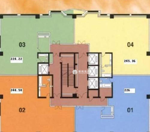 徐家汇五洲国际大厦115平米写字楼出租