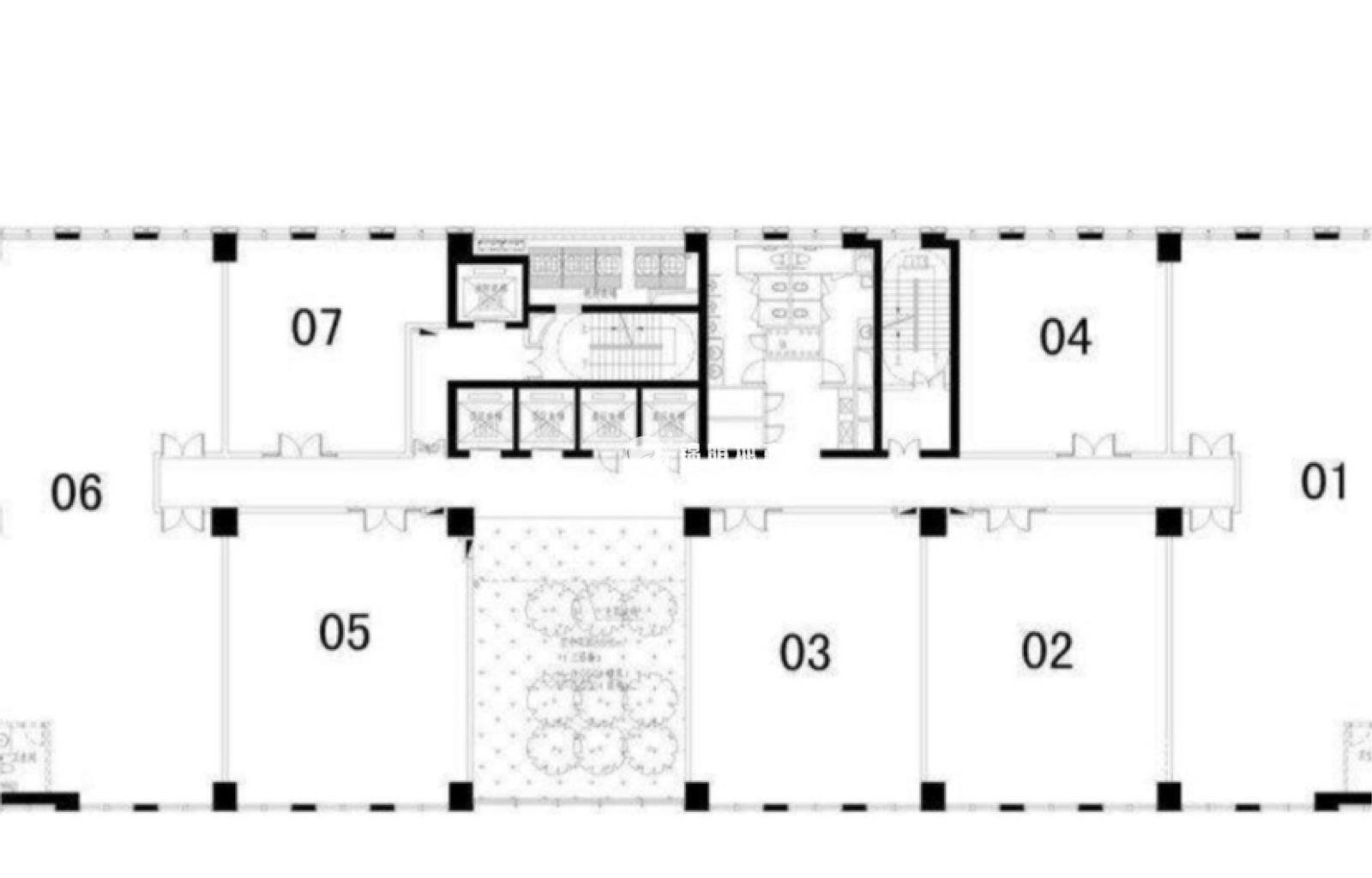 南京西路申银发展大厦175平米写字楼出租