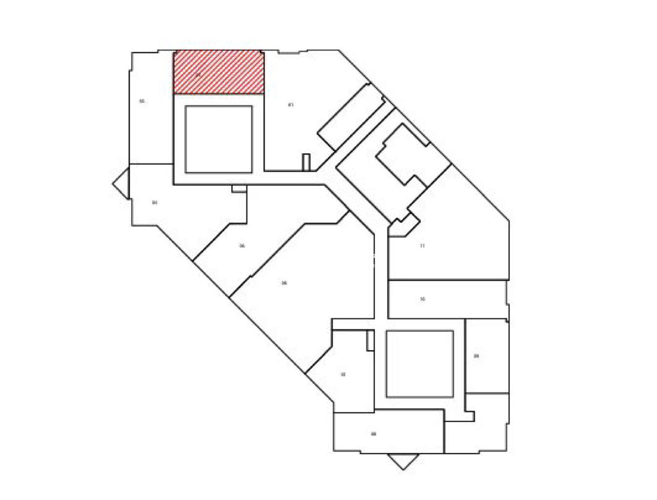 中山公园华宁国际广场135平米写字楼出租