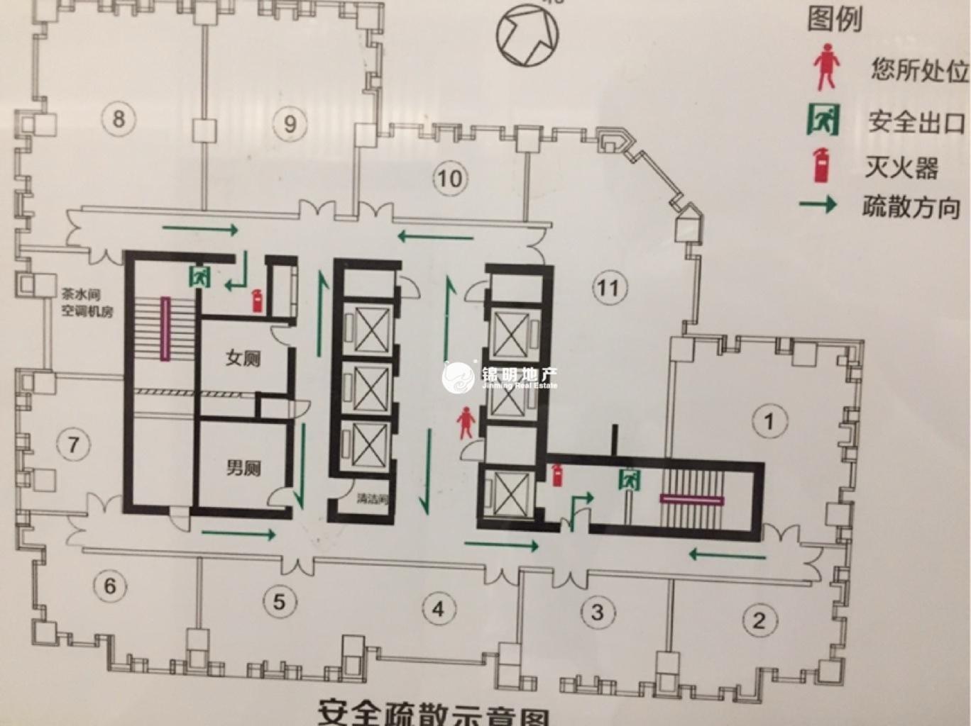豫园旺角广场99平米写字楼出租