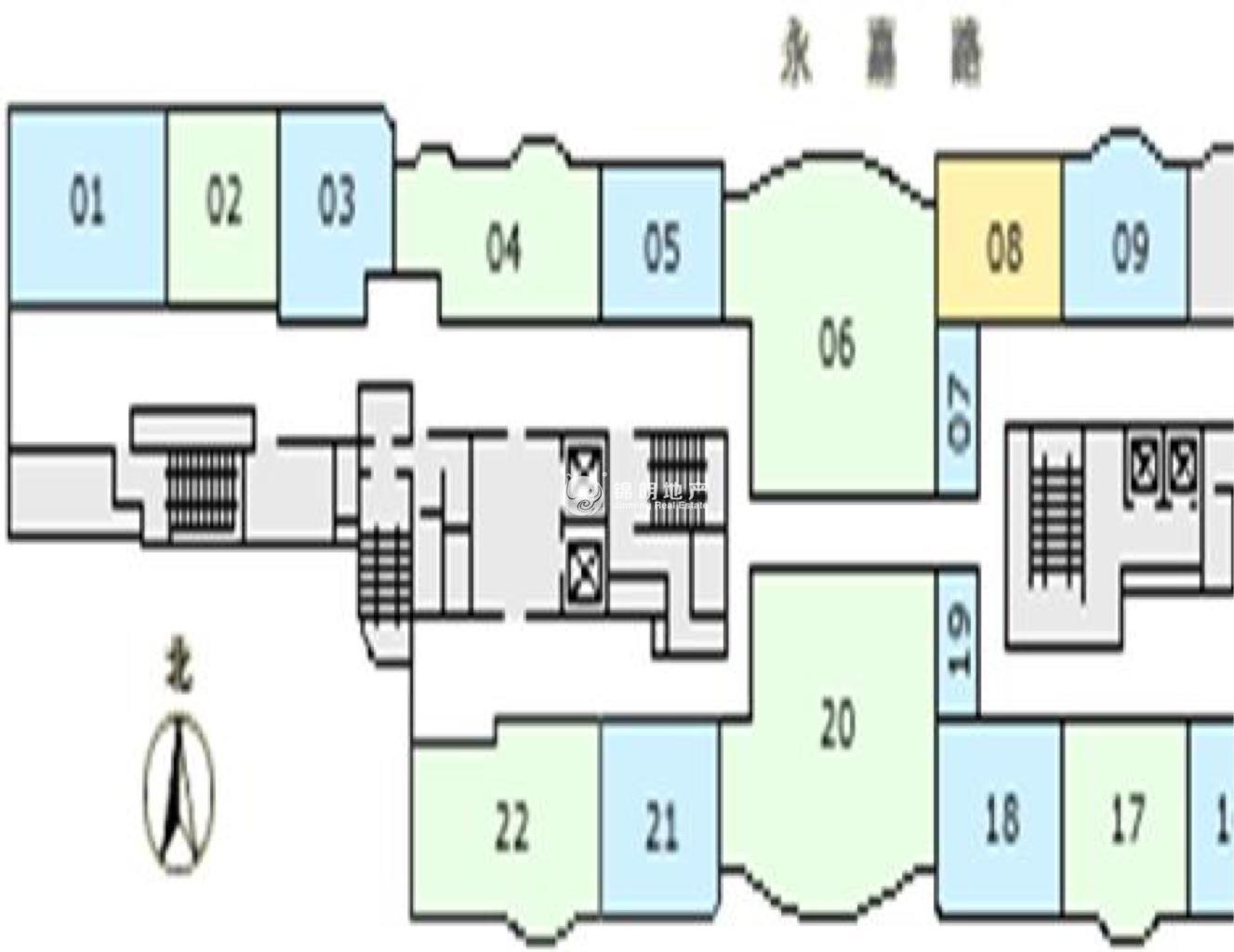 淮海中路茂名大厦93平米写字楼出租