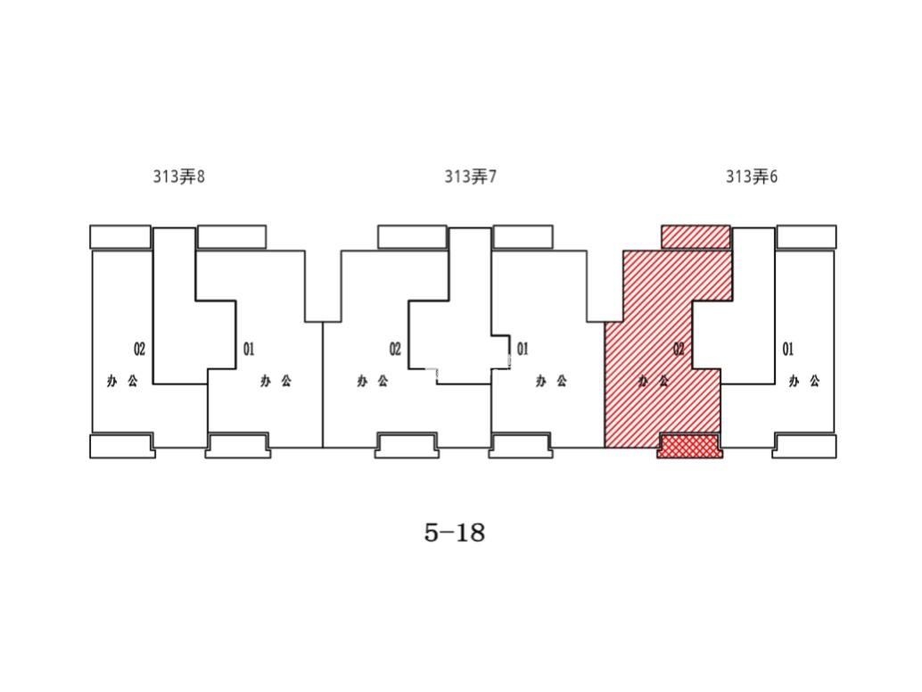东外滩龙泽大厦125平米写字楼出售