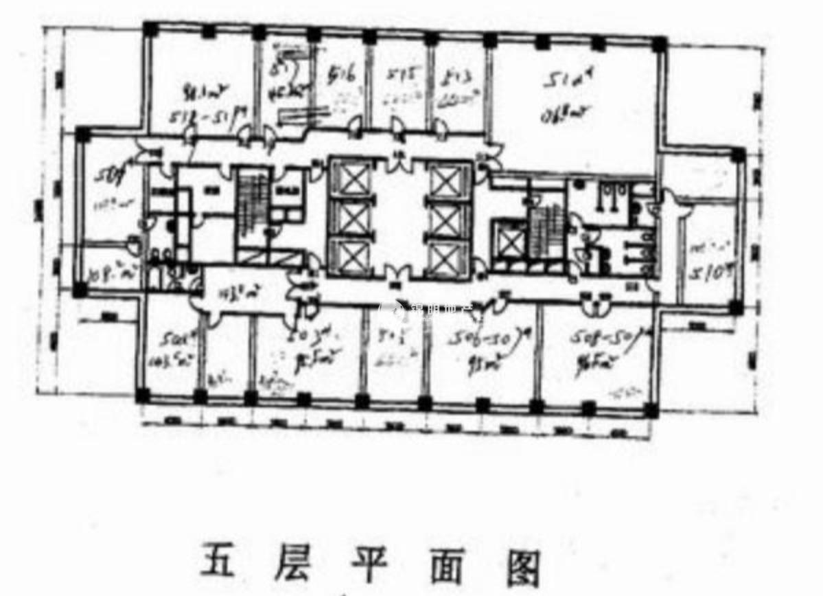 真如中友大厦110平米写字楼出租