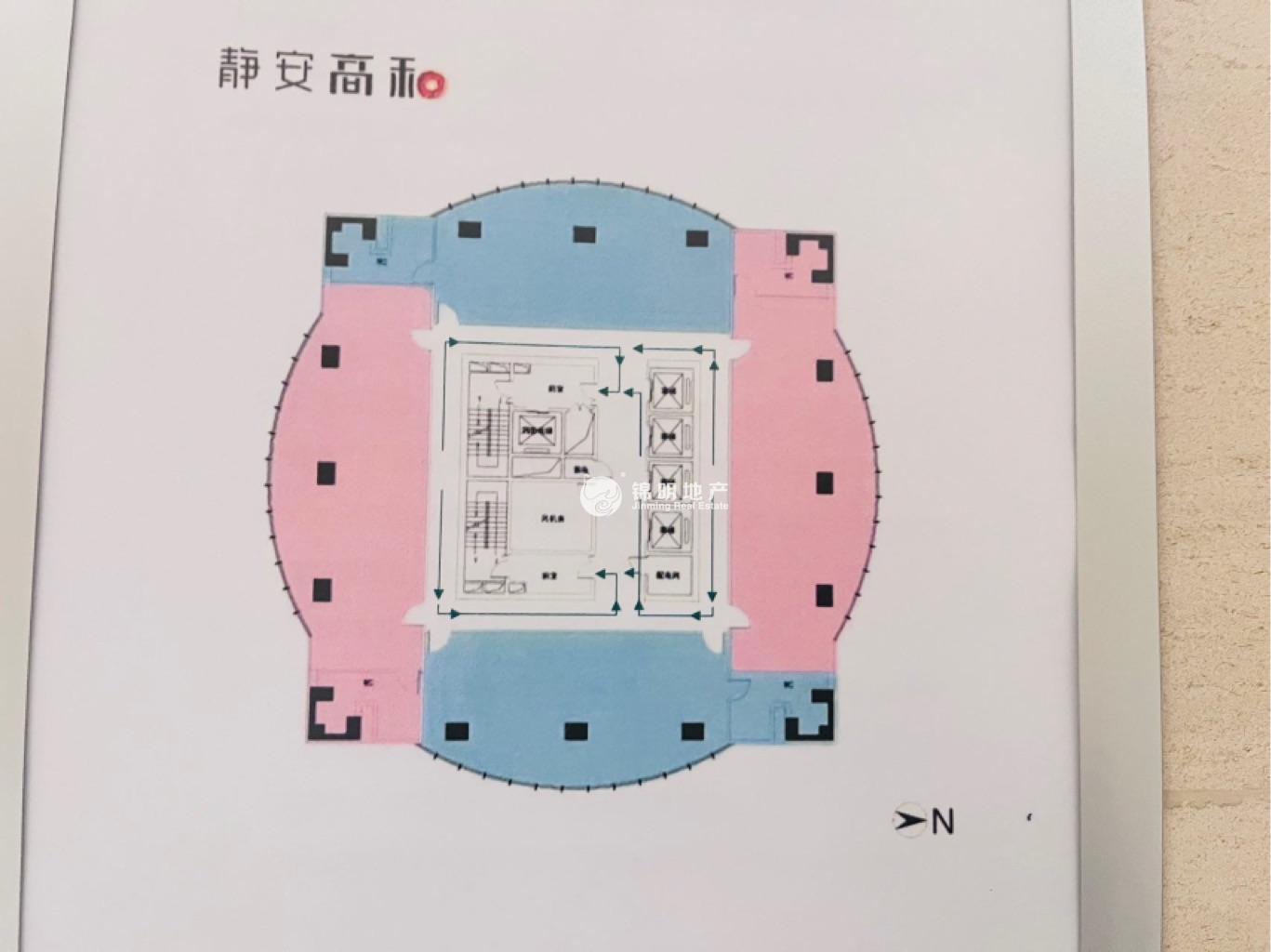 静安寺静安高和大厦230平米写字楼出租