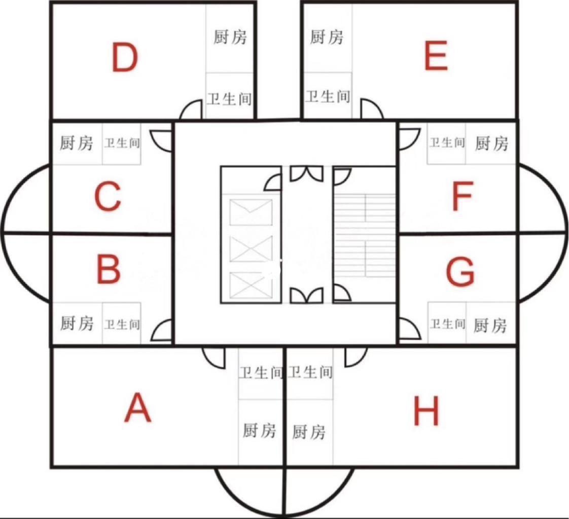 田林环线广场67平米写字楼出租
