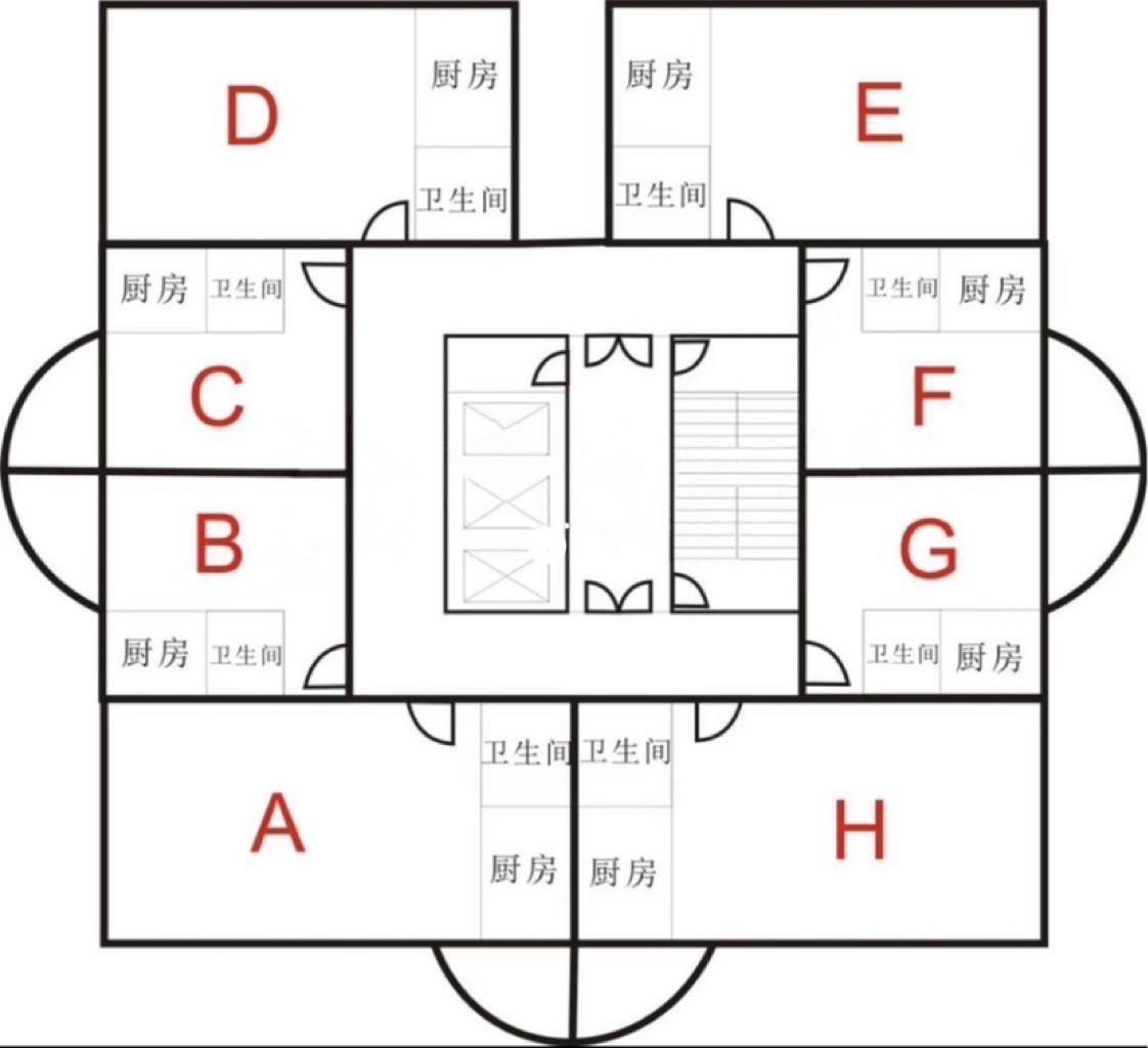 田林环线广场65平米写字楼出租