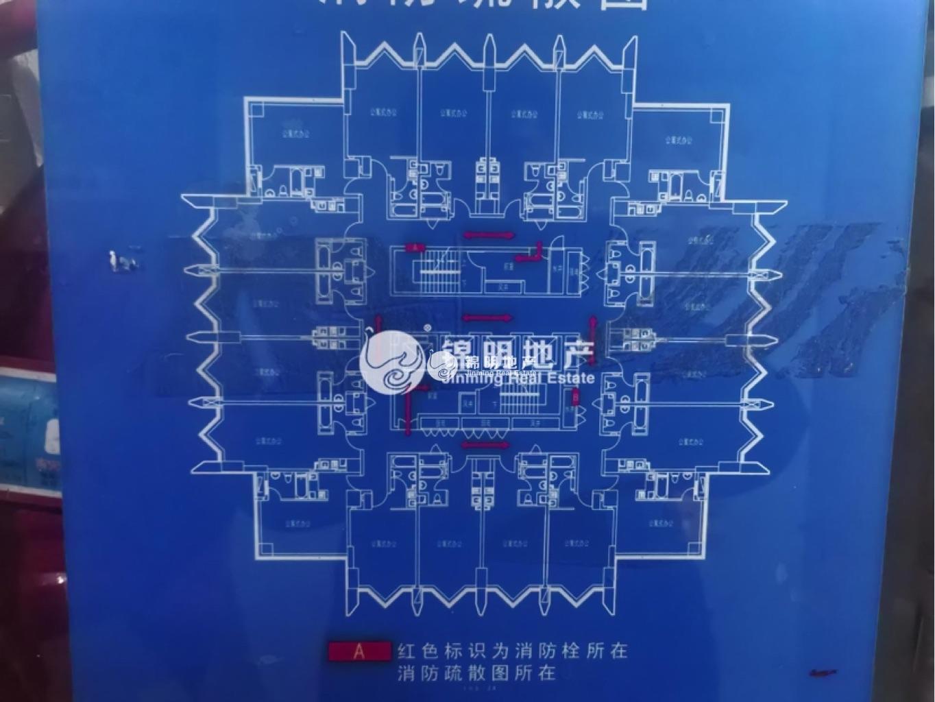 真如星河世纪广场54平米写字楼出售