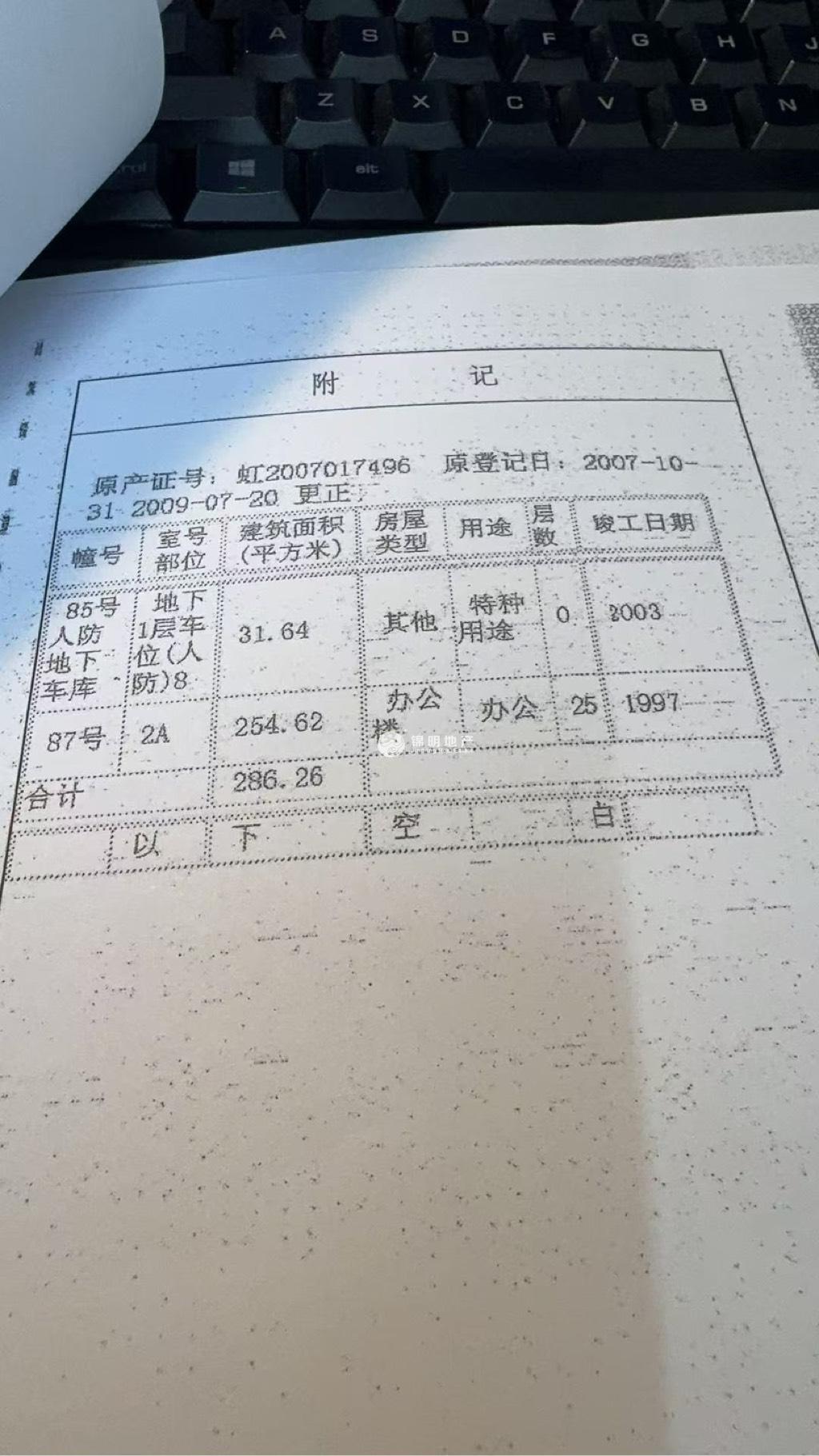 曲阳华能公寓286平米写字楼出租