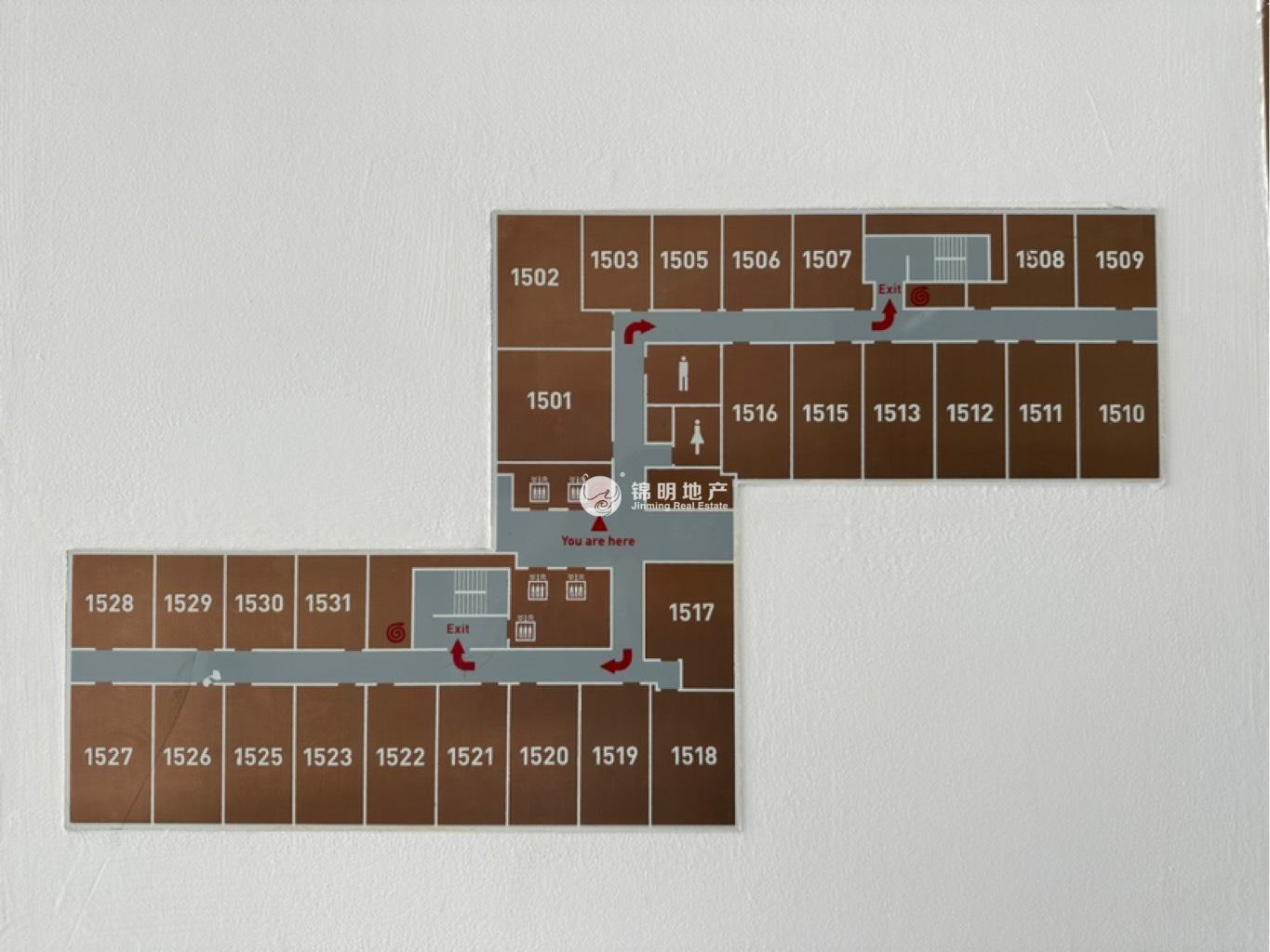 四川北路海泰时代大厦52平米写字楼出租