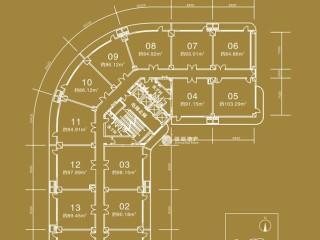 曲阳复城国际205平米写字楼出租