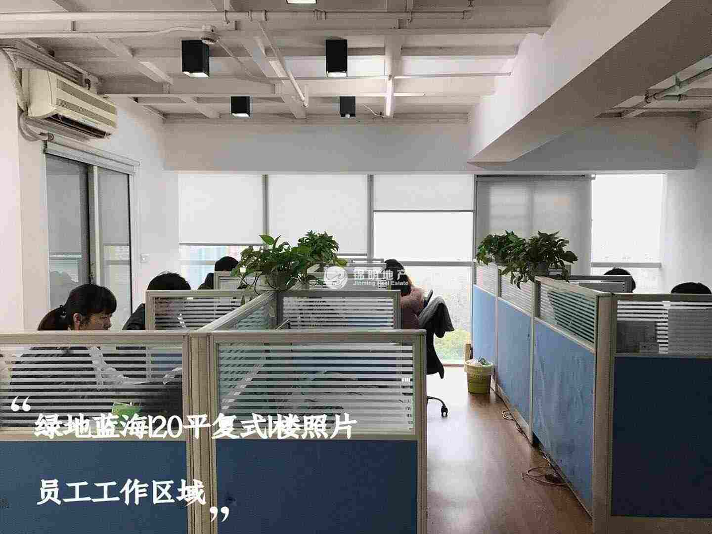 莘庄绿地蓝海74平米写字楼出租