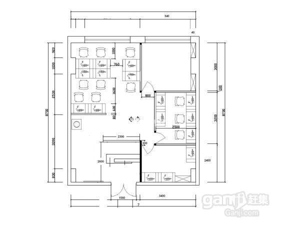 鲁迅公园嘉和国际大厦35平米写字楼出租