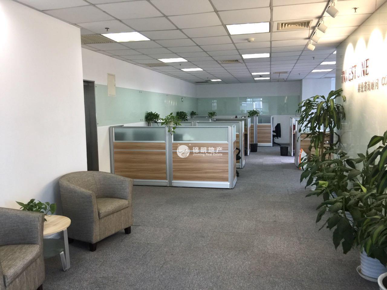 中山公园绿地商务大厦105平米写字楼出租