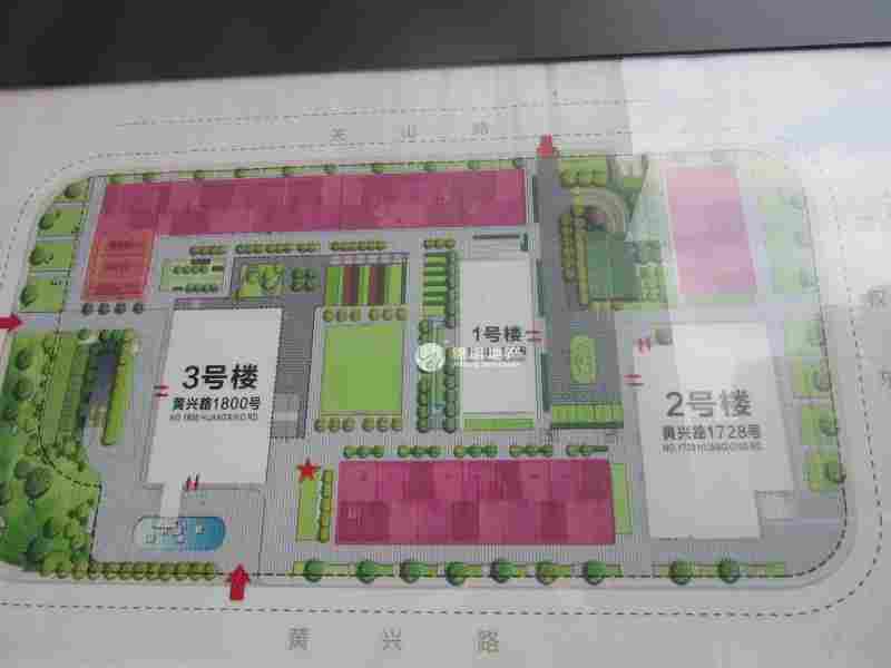 黄兴公园东方蓝海国际广场80平米写字楼出租